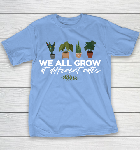 We All Grow At Different Rates, Special Education Teacher Autism Awareness Youth T-Shirt 8