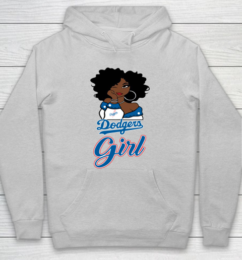 Los Angeles Dodgerss Girl MLB Hoodie 6