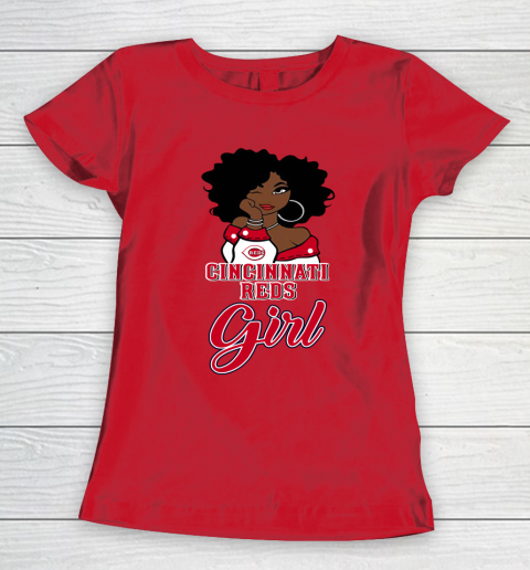 Cincinnati Reds Girl MLB Women's T-Shirt 10