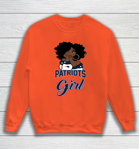 New England Patriots Girl NFL Sweatshirt 4