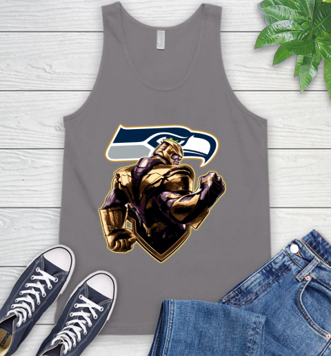NFL Thanos Avengers Endgame Football Sports Seattle Seahawks Tank Top 7