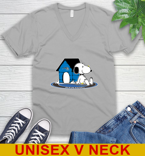 NBA Basketball Orlando Magic Snoopy The Peanuts Movie Shirt V-Neck T-Shirt 4