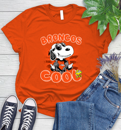 NFL Football Denver Broncos Cool Snoopy Shirt Women's T-Shirt 3