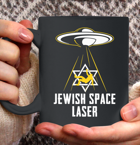 Jewish Space Laser Ceramic Mug 11oz