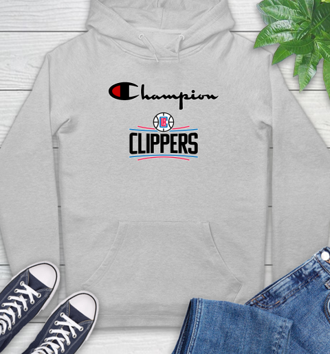 NBA Basketball LA Clippers Champion Shirt Hoodie 4