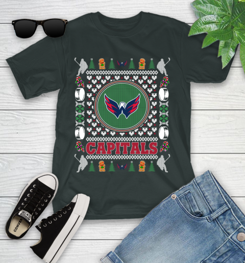 Washington Capitals Merry Christmas NHL Hockey Loyal Fan Ugly Shirt 105