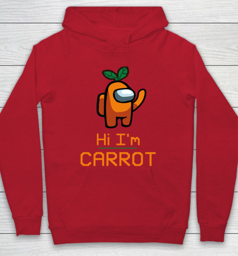 Among Us Shirt IM CARROT ORANGE AMONG A7 Hoodie 6