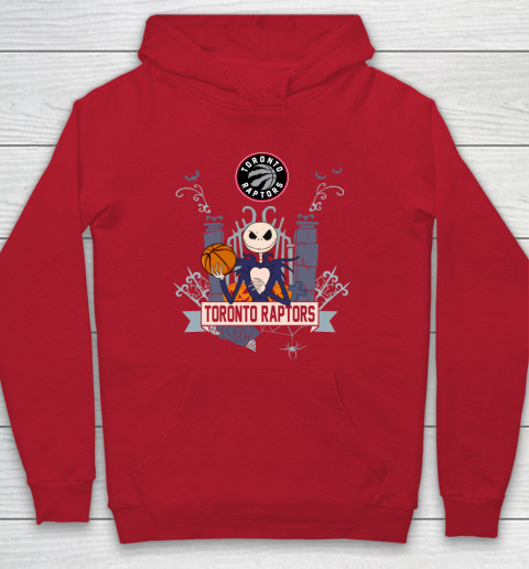 NBA Toronto Raptors Basketball Jack Skellington Halloween Hoodie 7
