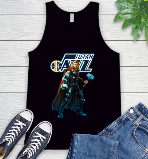 NBA Thor Avengers Endgame Basketball Utah Jazz Tank Top 2
