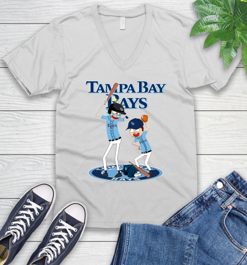 MLB Tampa Bay Rays Rick And Morty Baseball 49