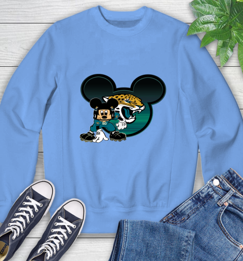 NFL Jacksonville Jaguars Mickey Mouse Disney Football T Shirt Sweatshirt 11