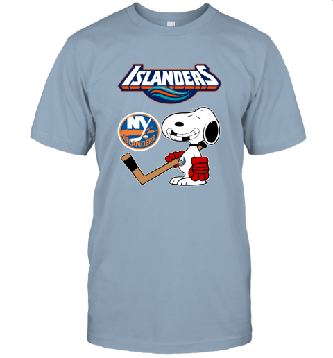 New York Islanders Ice Hockey Broken Teeth Snoopy NHL Unisex Jersey Tee