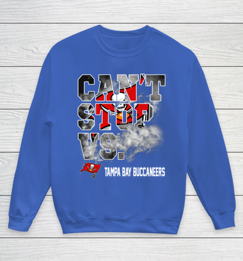NFL Tampa Bay Buccaneers Can't Stop Vs Youth Sweatshirt 6