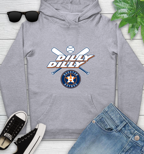 MLB Houston Astros Dilly Dilly Baseball Sports Youth Hoodie 6