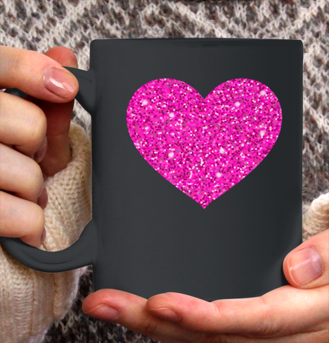 Pink Valentine Heart Love Fun Husband Wife Ceramic Mug 11oz