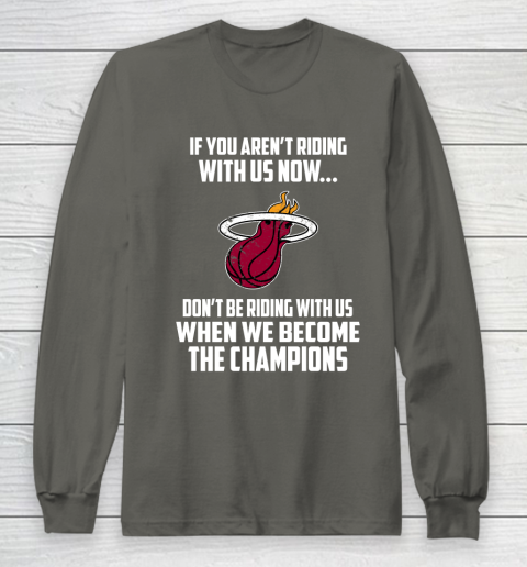 NBA Miami Heat Basketball We Become The Champions Long Sleeve T-Shirt 5