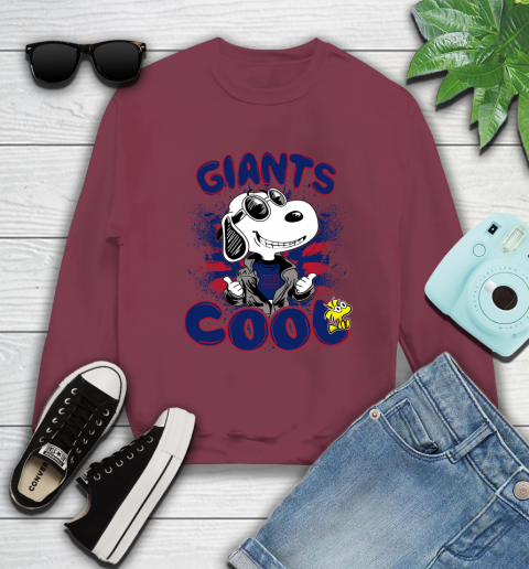 NFL Football New York Giants Cool Snoopy Shirt Sweatshirt 5