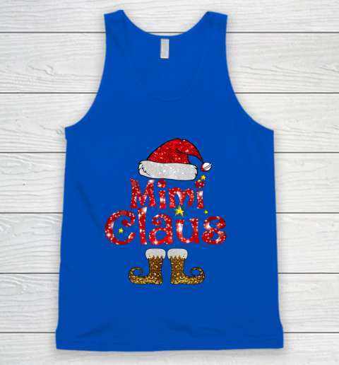 Funny Santa Mimi Claus Merry Christmas Tank Top 4