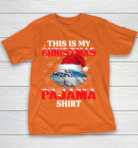 Philadelphia Eagles This Is My Christmas Pajama Shirt NFL Youth T-Shirt 4