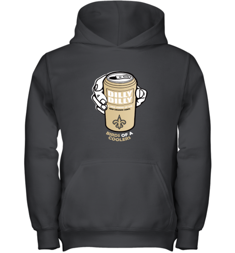 Bud Light Dilly Dilly! New Orleans Saints Of A Cooler Youth Hoodie