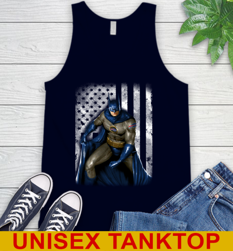 Buffalo Bills NFL Football Batman DC American Flag Shirt Tank Top 2