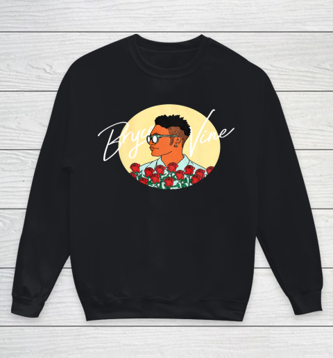 Bryce Vine Merch Circular Roses Youth Sweatshirt