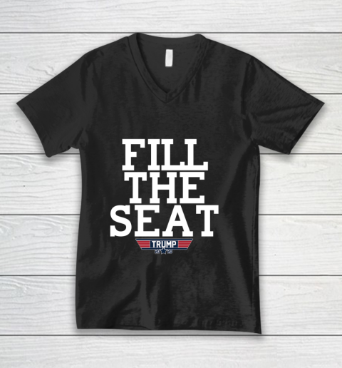 FILL THE SEAT TRUMP 2020 V-Neck T-Shirt