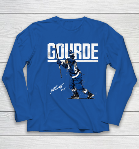 Yanni Gourde For Tampa Bay Lightning Fans Youth Long Sleeve 7