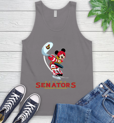NHL Hockey Ottawa Senators Cheerful Mickey Mouse Shirt Tank Top 7