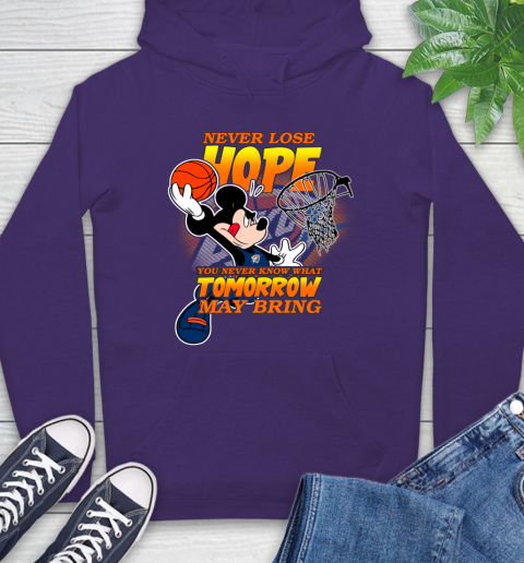 Oklahoma City Thunder NBA Basketball Mickey Disney Never Lose Hope Hoodie 5
