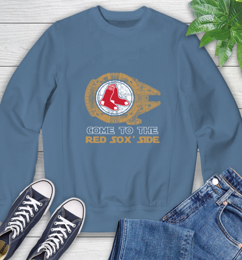 MLB Come To The Boston Red Sox Side Star Wars Baseball Sports Sweatshirt 8