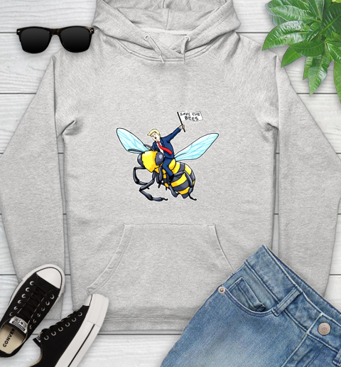 Save The Bees Donald Trump shirt Youth Hoodie