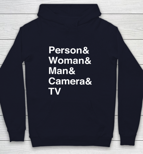 Person Woman Man Camera TV Youth Hoodie 2