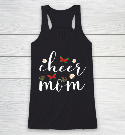 Mother's Day Funny Gift Ideas Apparel  cheer mom Gift T Shirt Racerback Tank