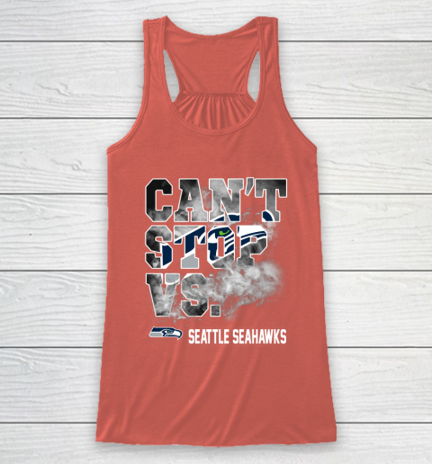 NFL Seattle Seahawks Can't Stop Vs Racerback Tank 3