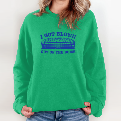 スウェット・トレーナー Undermycar CATHEDRAL DOME FALLS DESTROYED CREWNECK 5FT2160 I Got Blown Out Of The Dome Sweatshirt - Father Figure Clothing