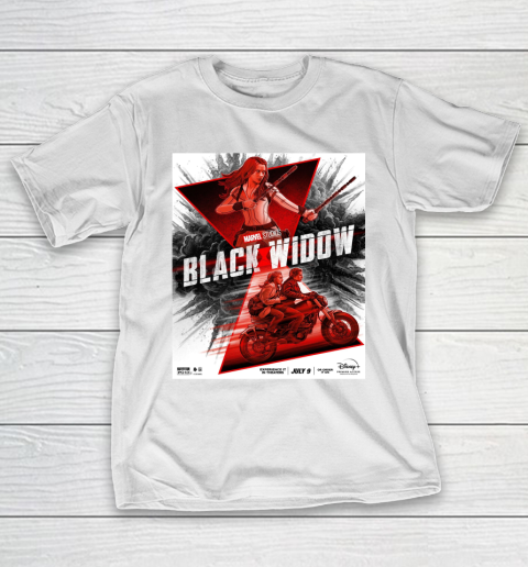 Black Widow On Ride T-Shirt