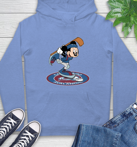 NHL Hockey Colorado Avalanche Cheerful Mickey Disney Shirt Hoodie 12
