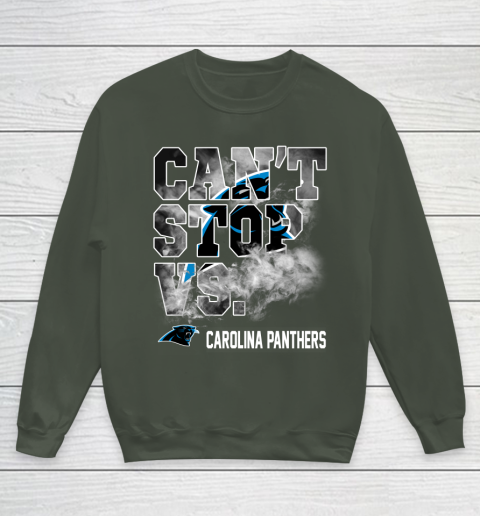 NFL Carolina Panthers Can't Stop Vs Youth Sweatshirt 8