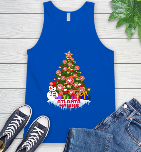 Atlanta Hawks Merry Christmas NBA Basketball Sports Tank Top 5