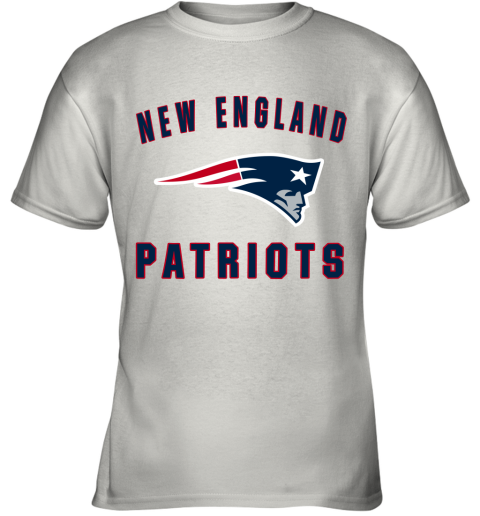 New England Patriots NFL Pro Line Gray Victory Youth T-Shirt