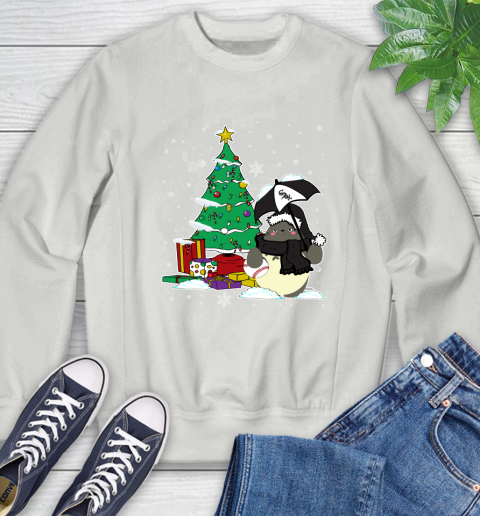 Cincinnati Reds MLB Baseball Cute Tonari No Totoro Christmas Sports (2) Sweatshirt 5