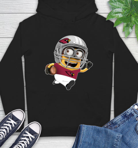 NFL Arizona Cardinals Minions Disney Football Sports Hoodie 2