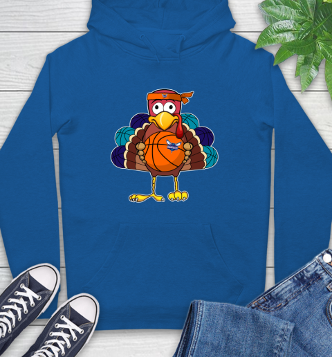 Charlotte Hornets Turkey thanksgiving day Hoodie 9