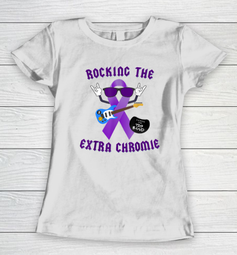 Trisomy 9 Awareness Day Rocking The Extra Chromie Chromosome Women's T-Shirt