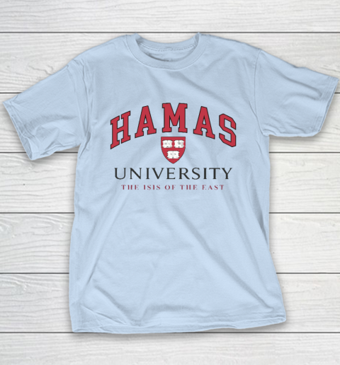 Hamas University Funny Youth T-Shirt 5
