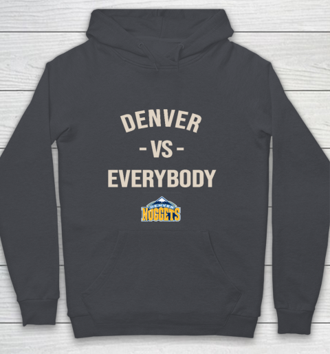 Denver Nuggets Vs Everybody Youth Hoodie 5