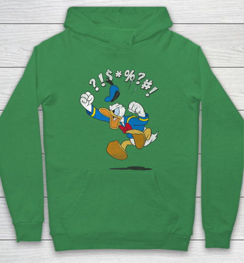 Disney Mickey And Friends Donald Angry Jump Hoodie 5