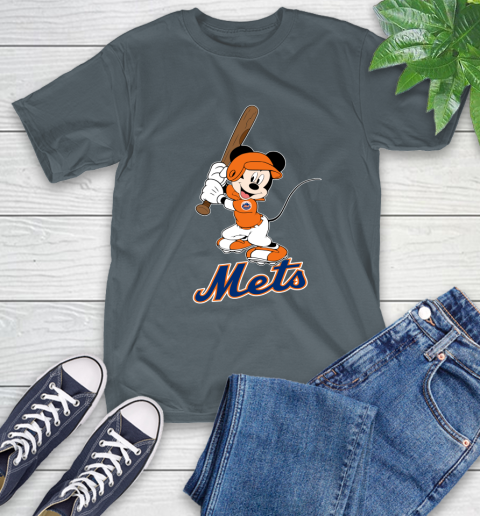 MLB Baseball New York Mets Cheerful Mickey Mouse Shirt T-Shirt 7
