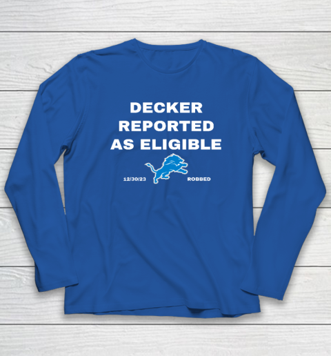 Decker Reported As Eligible Long Sleeve T-Shirt 5